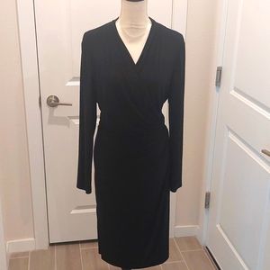 Versatile Ralph Lauren Black Dress Sz 16